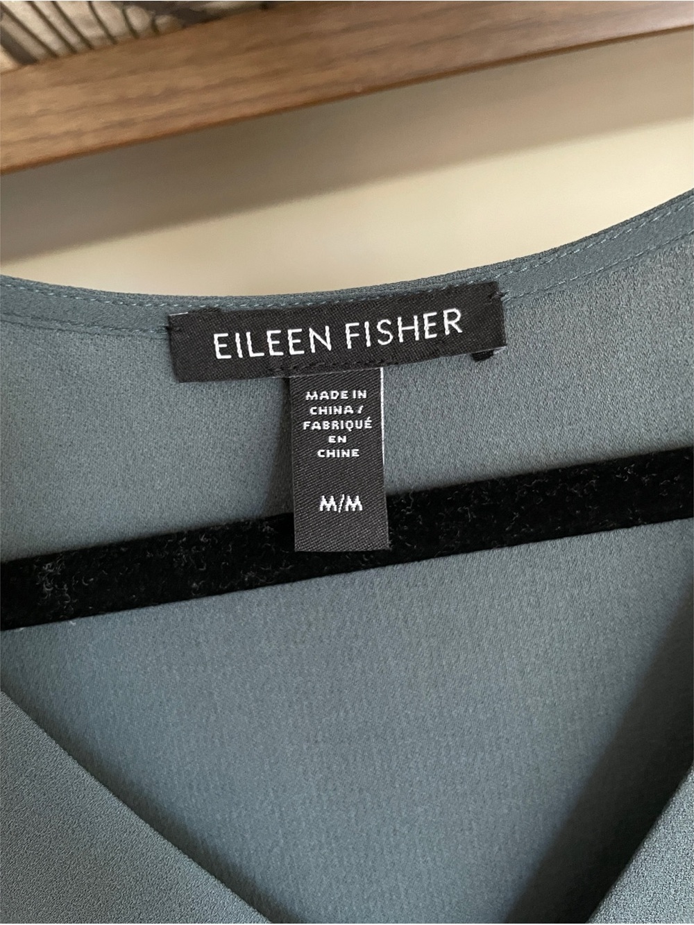 Eileen Fisher Silk Georgette Crepe Pleated Dress, Size Medium Retail $368 - Picture 5 of 10